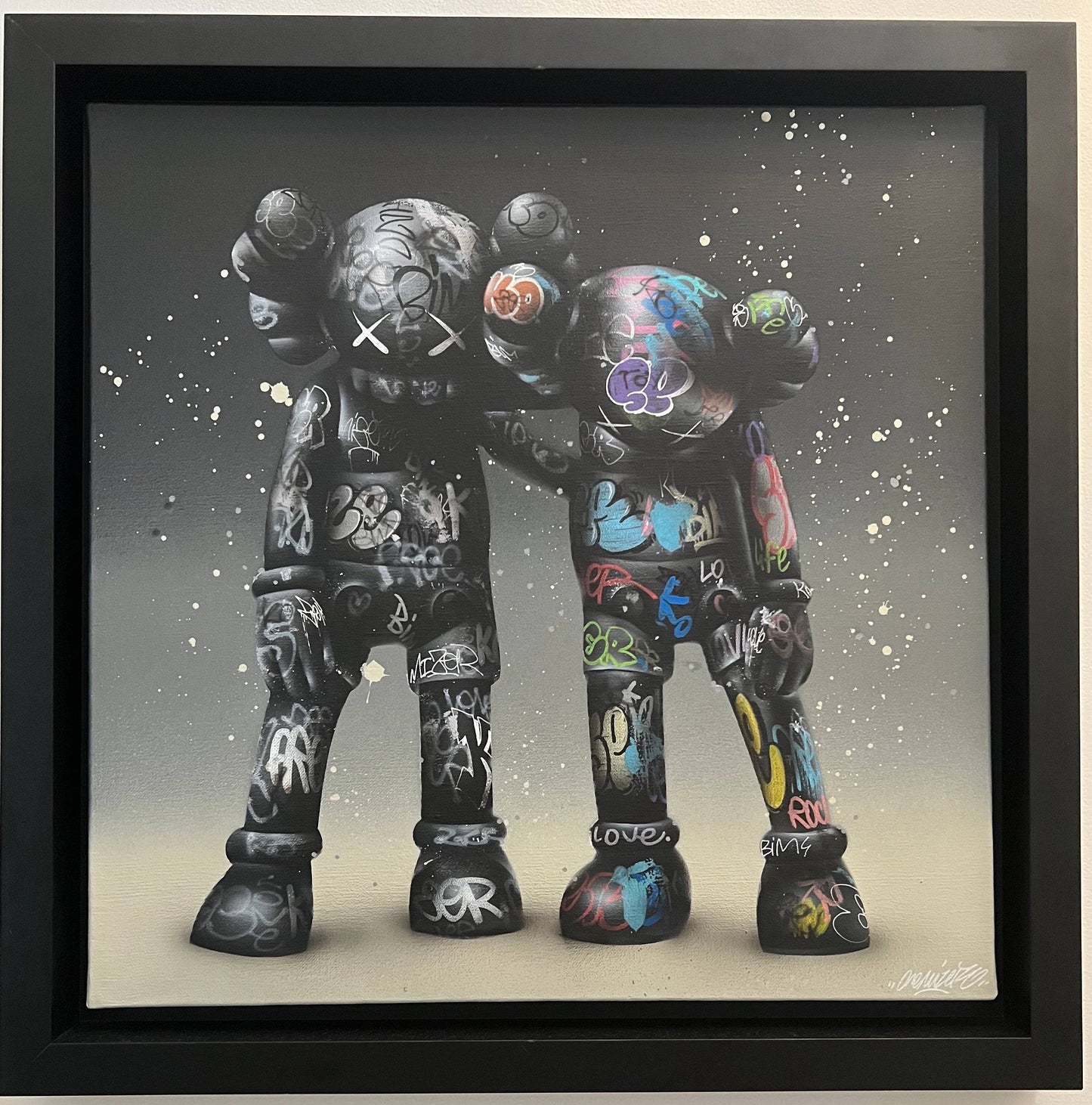 Kaws Toujours by Onemizer - Signature Fine Art